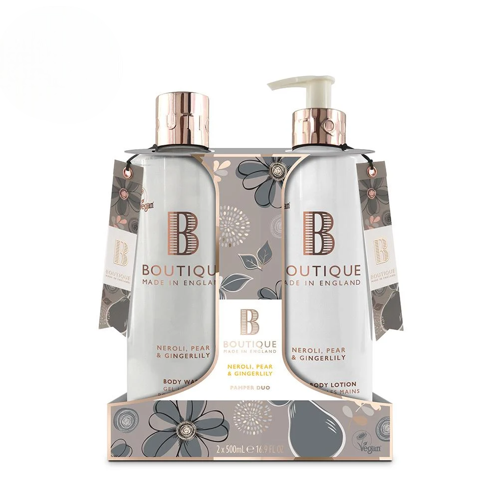 Набор для тела BOUTIQUE Neroli Pear & Gingerlily Duo гель для душа 500 мл/лосьон для тела и рук 500 мл (60448)