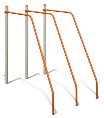 Брусья тройные наклонные SiverSport S834.6