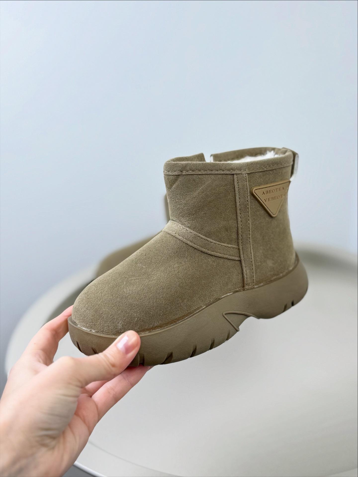 Ботинки детские зимние 1650 р. 27 Бежевый (30411207) - фото 3