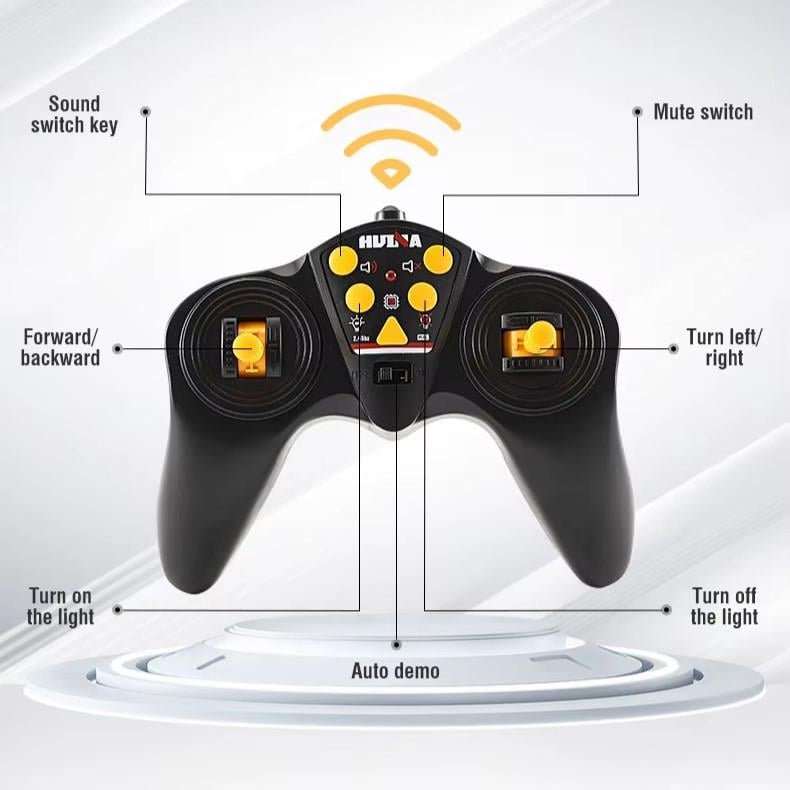 Вантажівка на радіокеруванні з причепом Huina - фото 6