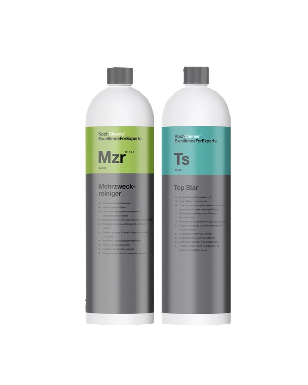 Набор для химчистки и консервации внутреннего пластика Koch-Chemie Mzr/Ts на разлив 500 мл