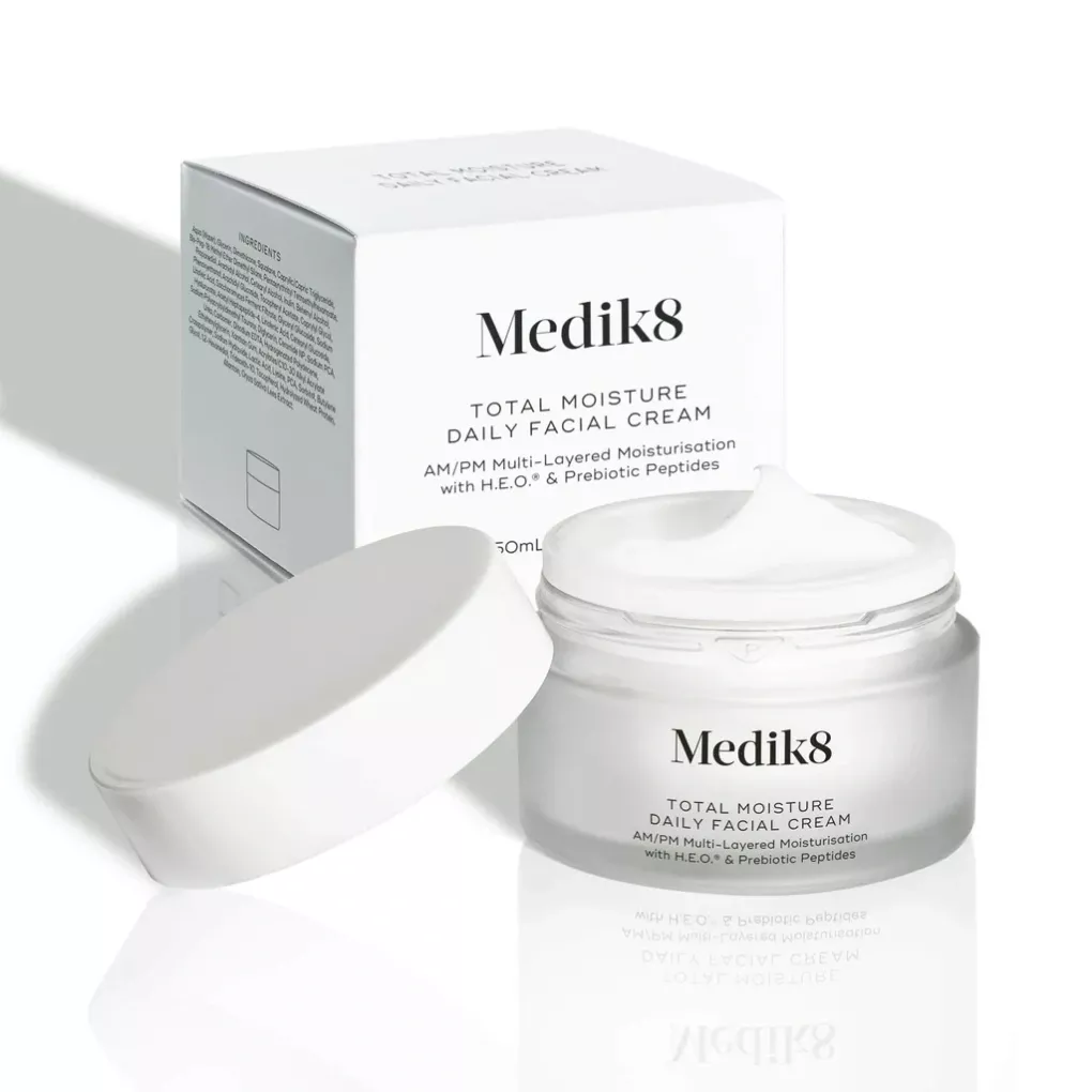 Крем для глибокого зволоження шкіри миттєвої дії Medik8 Total Moisture Daily Facial Cream