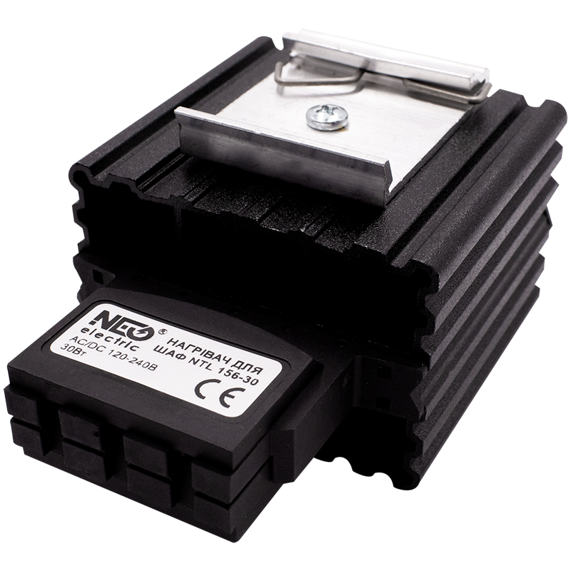 Обогреватель на DIN-рейке CNC NTL 156-30 30 Вт 120-240 В AC/DC для шкафов (Б00044259) Обогреватель на DIN-рейке CNC NTL 156-30 30 Вт 120-240 В AC/DC для шкафов (Б00044259)