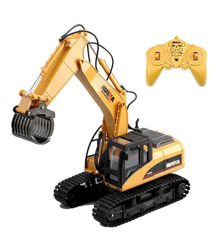 Экскаватор Hulna 1570 Metal Excavator Yellow (A1570)