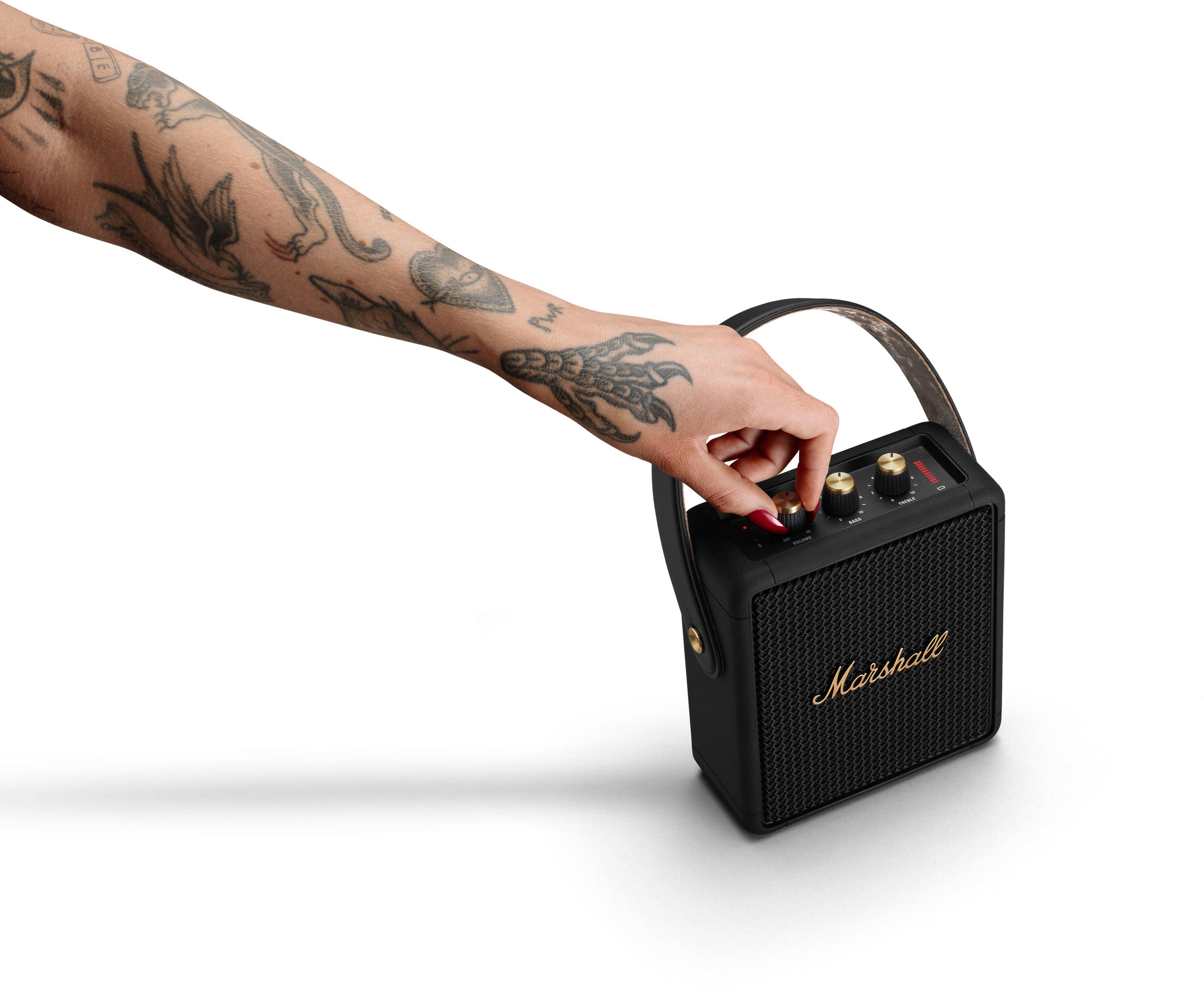 Акустика Marshall Portable Speaker Stockwell II Black and Brass 1005544 (70306) - фото 12