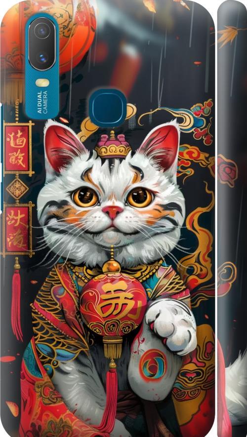 Чехол на Vivo Y11 China Cat v2 (6135m-629-42517)