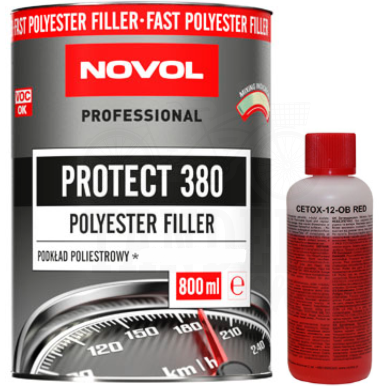 Почва полиэфирная NOVOL Protect 380 10:1 800 мл/80 мл Оливковый