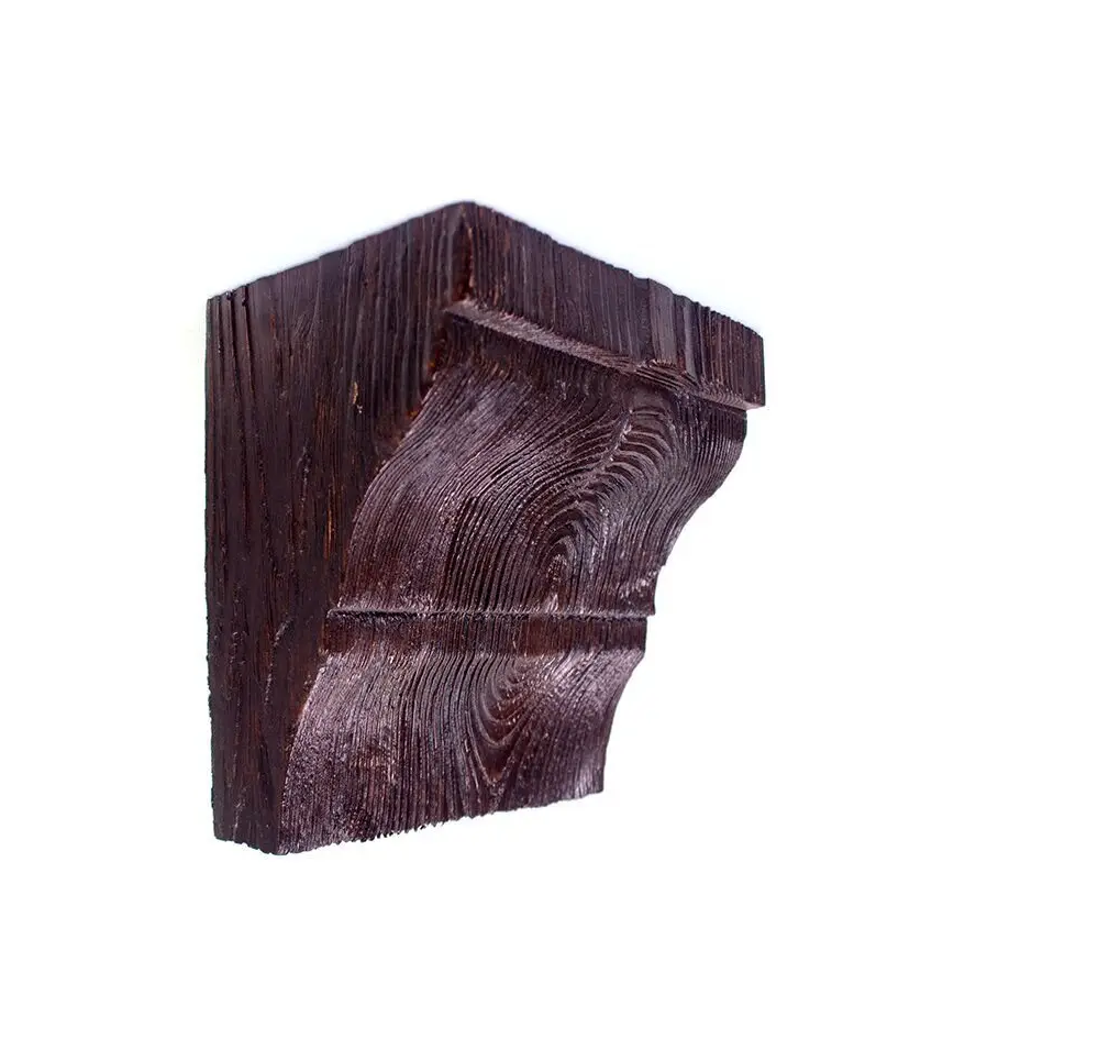 Консоль балки полиуретановая DECOWOOD Рустик EQ 035 classic 19х13 Темный (2355916523)