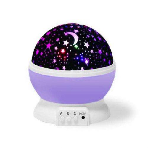 Ночник-проектор звездное небо Star Master Dream QDP01 Purple