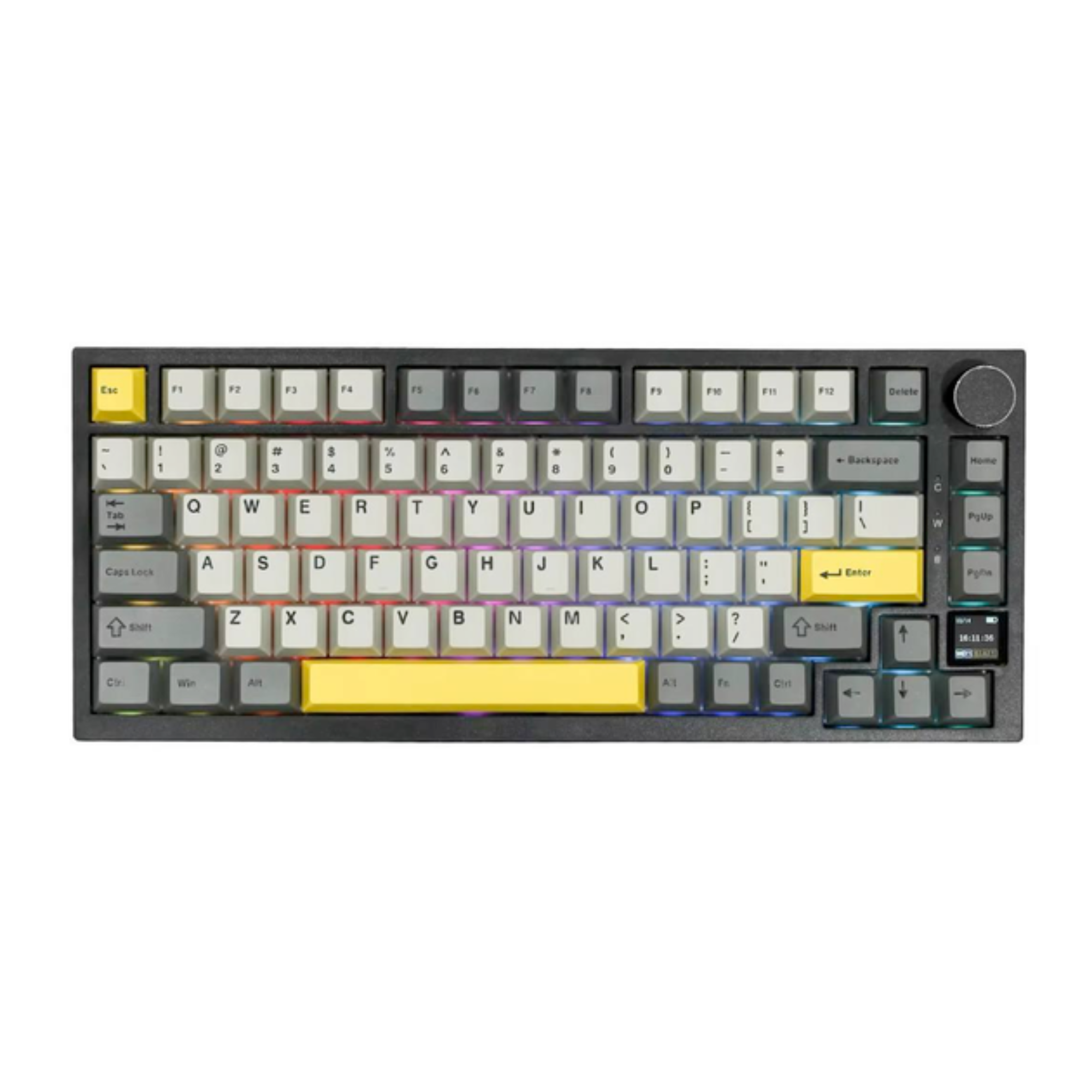 Клавиатура механическая беспроводная Ajazz Ak820 PRO с RGB-подсветкой и поддержкой Hot-Swap/гравировка ENG/UA/RU (GS-251) Клавиатура механическая беспроводная Ajazz Ak820 PRO с RGB-подсветкой и поддержкой Hot-Swap/гравировка ENG/UA/RU (GS-251)