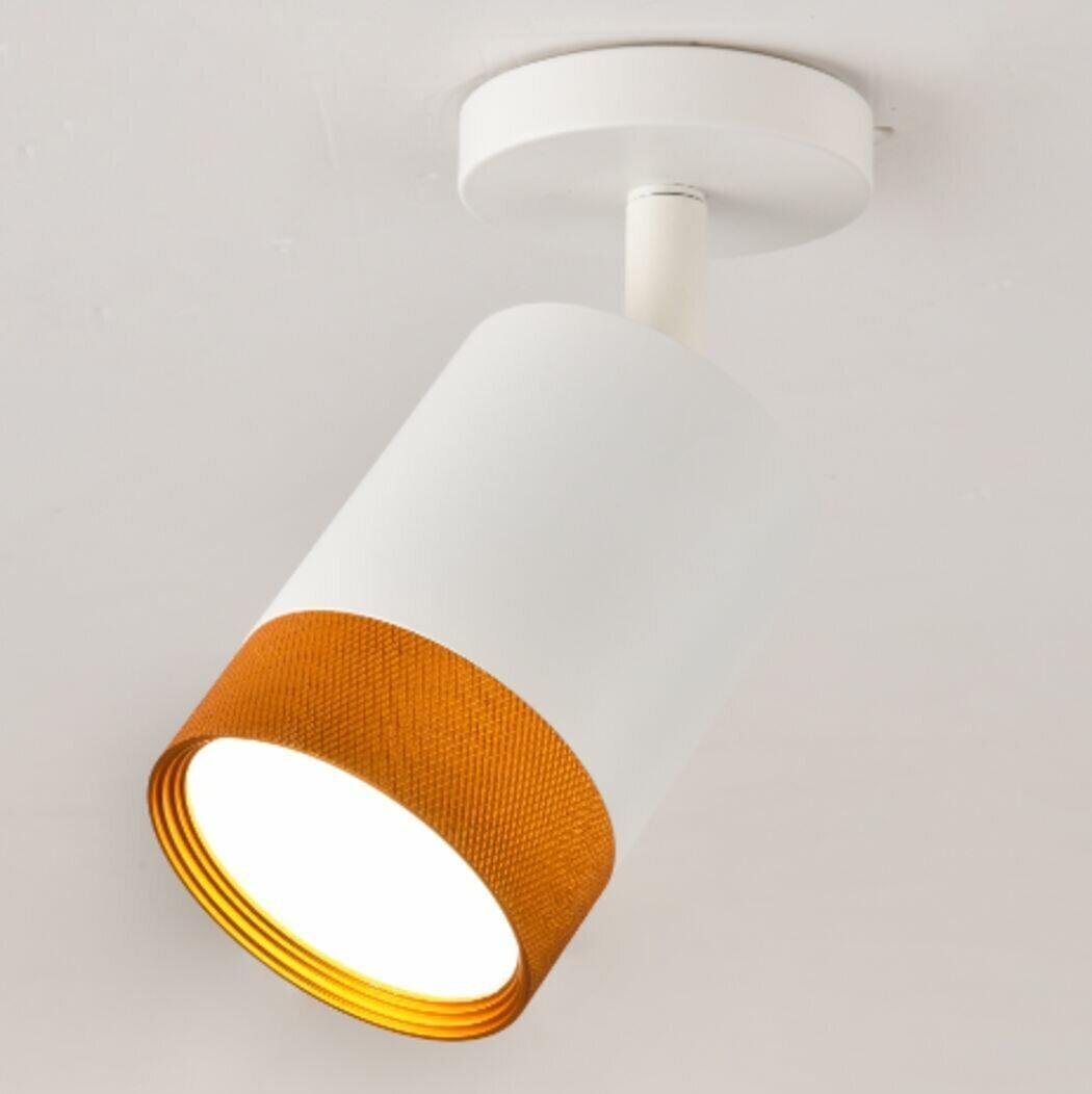 Светильник спот LED Sirius с поворотным плафоном 7W Белый/Золотой (RT535 BK+GD) Светильник спот LED Sirius с поворотным плафоном 7W Белый/Золотой (RT535 BK+GD)