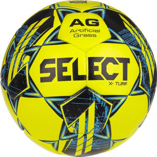 Футбольний м'яч Select X-TURF FIFA Basic v23 р. 5 Жовтий/Синій (014)