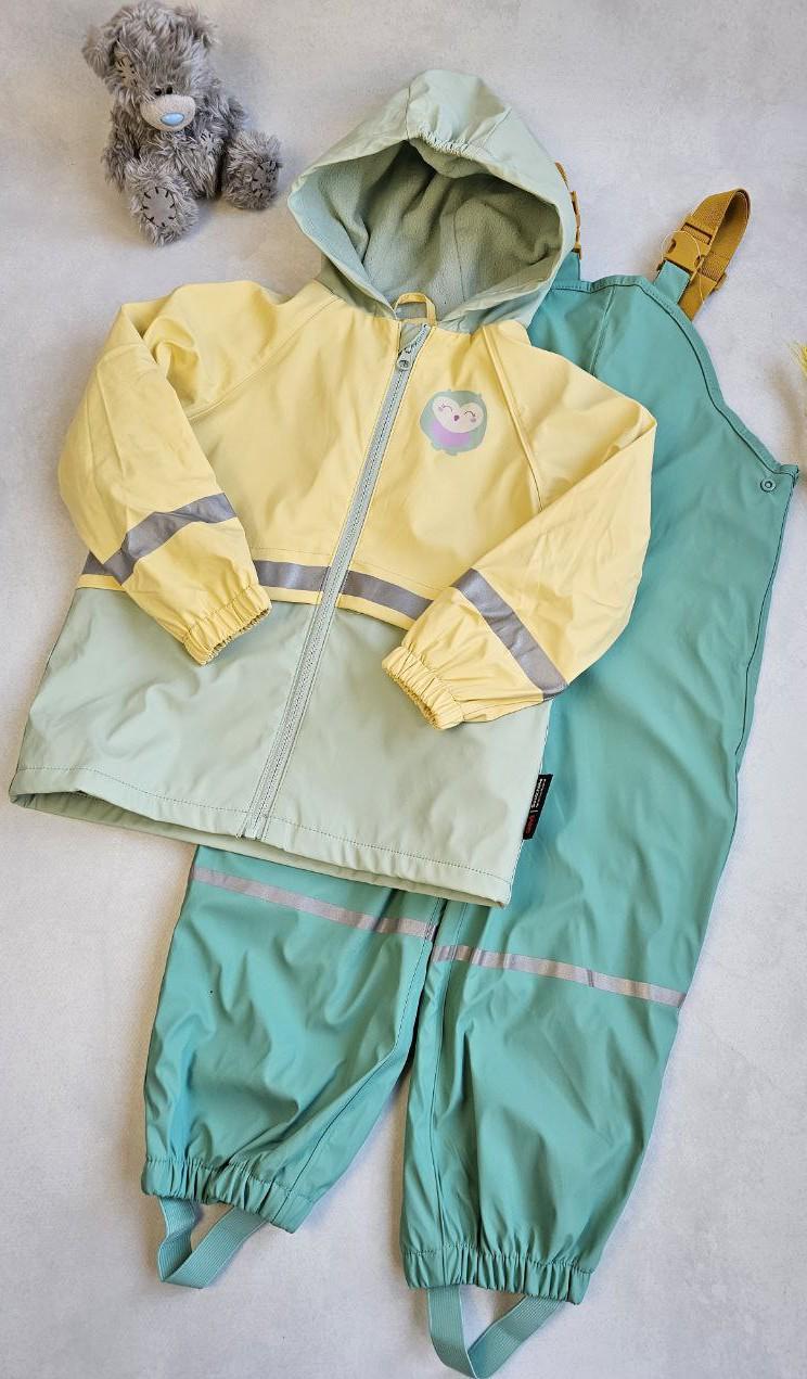 Дождевик-костюм детский Lupilu на флисе брудопруф 122-128 см (26436268)