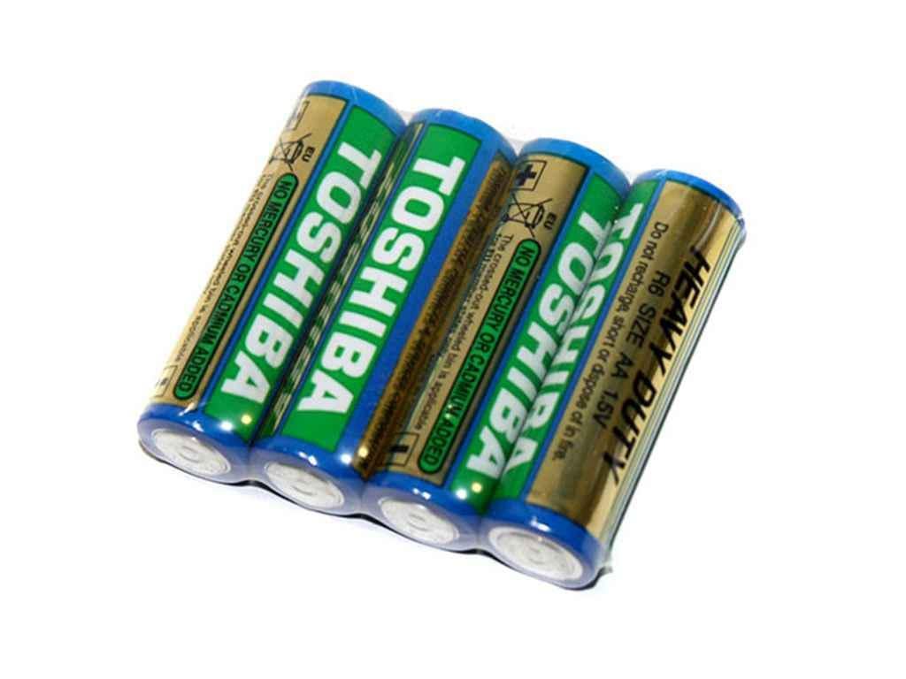 Батарейка TOSHIBA R06 4 шт. (642922)