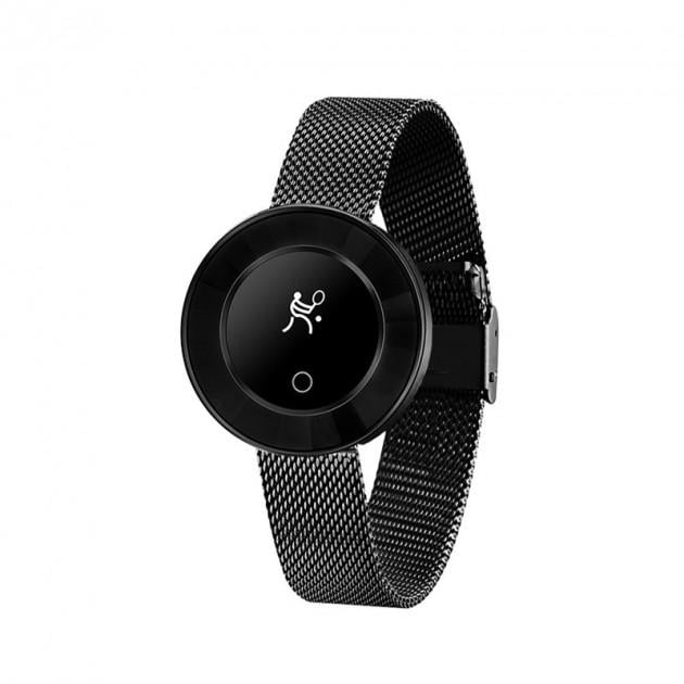 Женский смарт-браслет Smart Wear X6 фитнес-браслет 0,66" IP68 Черный (SUN2726)