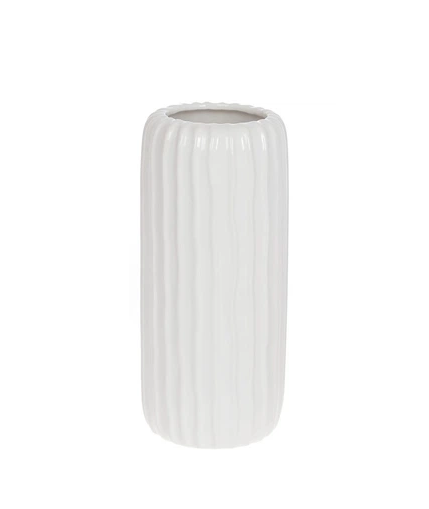 Ваза керамічна 20 см Білий (RO02493)