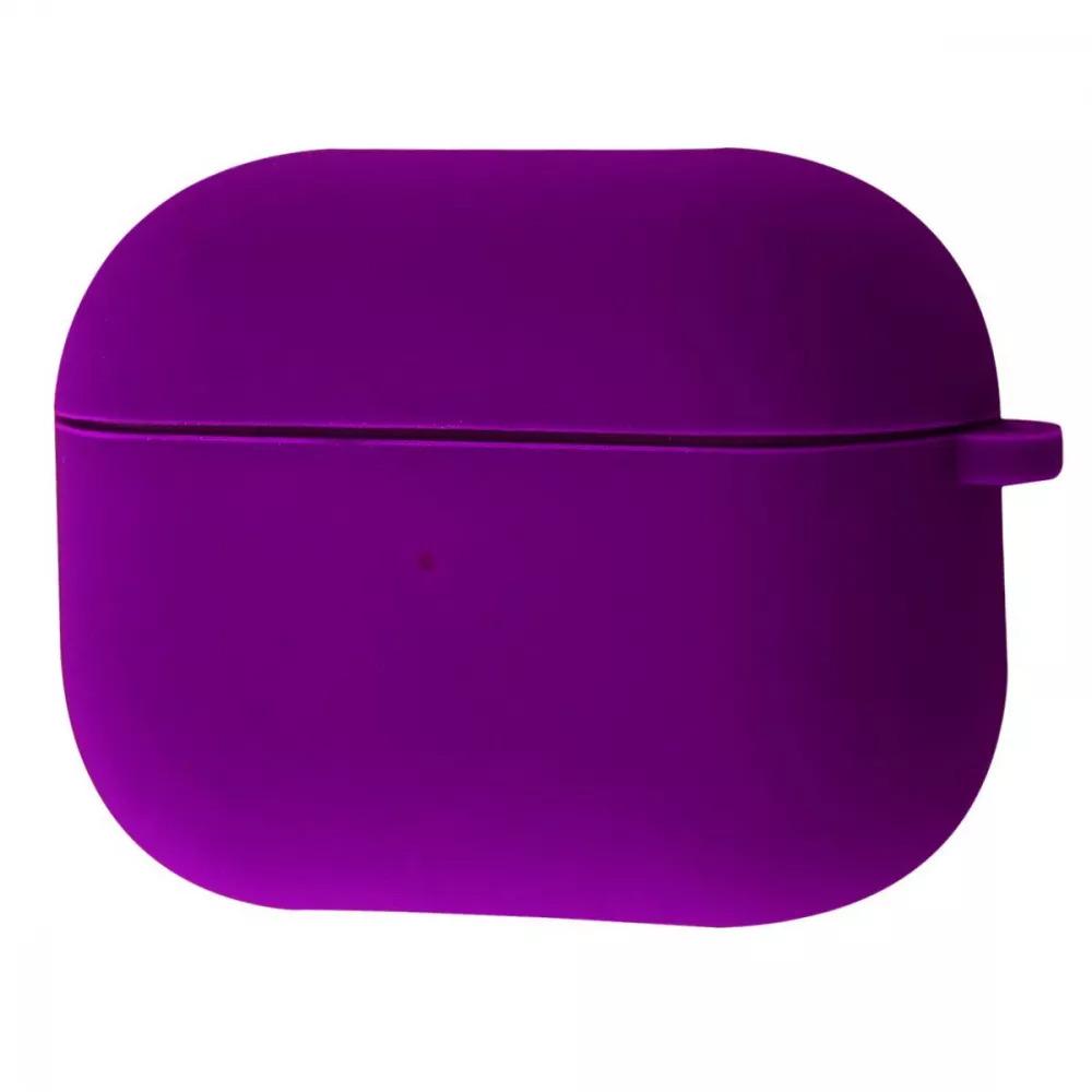 Чехол для наушников Silicone Case Full for AirPods Pro Purple (589186)