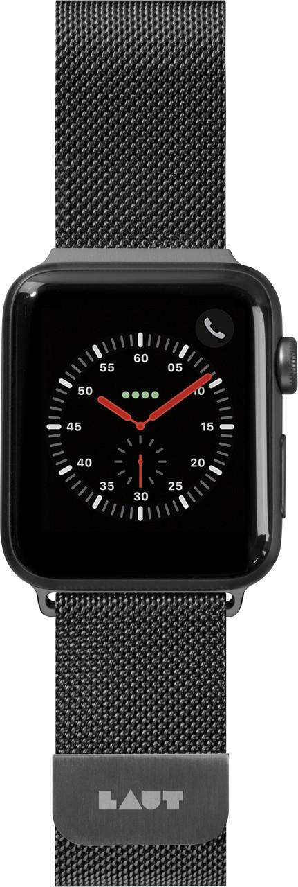 Ремешок Laut STEEL LOOP LAUT 6885-86 для Apple Watch 42/44/45 мм Black - фото 3 Ремешок Laut STEEL LOOP LAUT 6885-86 для Apple Watch 42/44/45 мм Black - фото 3