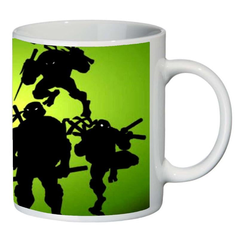 Кружка с принтом SuperCup Черепашки Ниндзя (SC-ЧН-009)