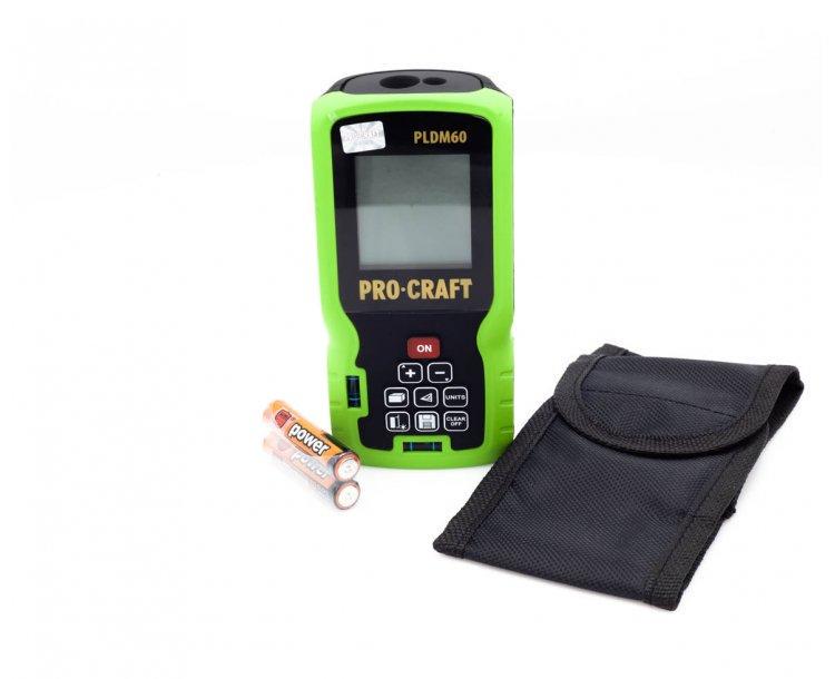 Дальномер лазерный ProCraft PLDM-60 - фото 7