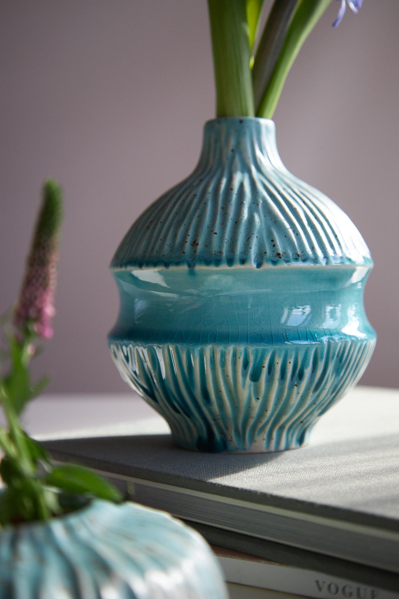 Ваза ручной работы Лагуна 2 шт. (VAS-002) - фото 3