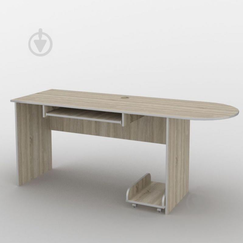 Письменный стол Тиса Мебель СМ-13/2 Ш.-1800мм Г.-600мм Дуб сонома