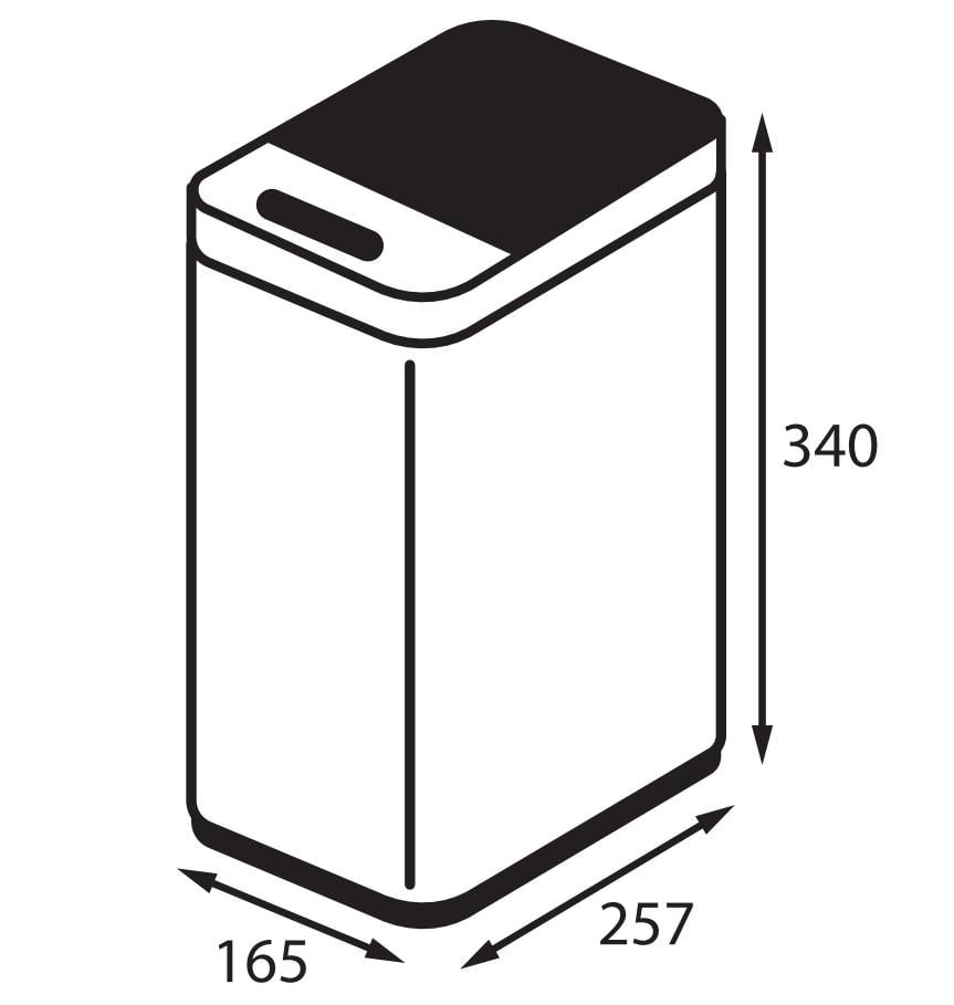 Відро для сміття сенсорне KOER TC-020408-08 KR5589 з кришкою 8 л Білий (270644) - фото 8 Відро для сміття сенсорне KOER TC-020408-08 KR5589 з кришкою 8 л Білий (270644) - фото 8