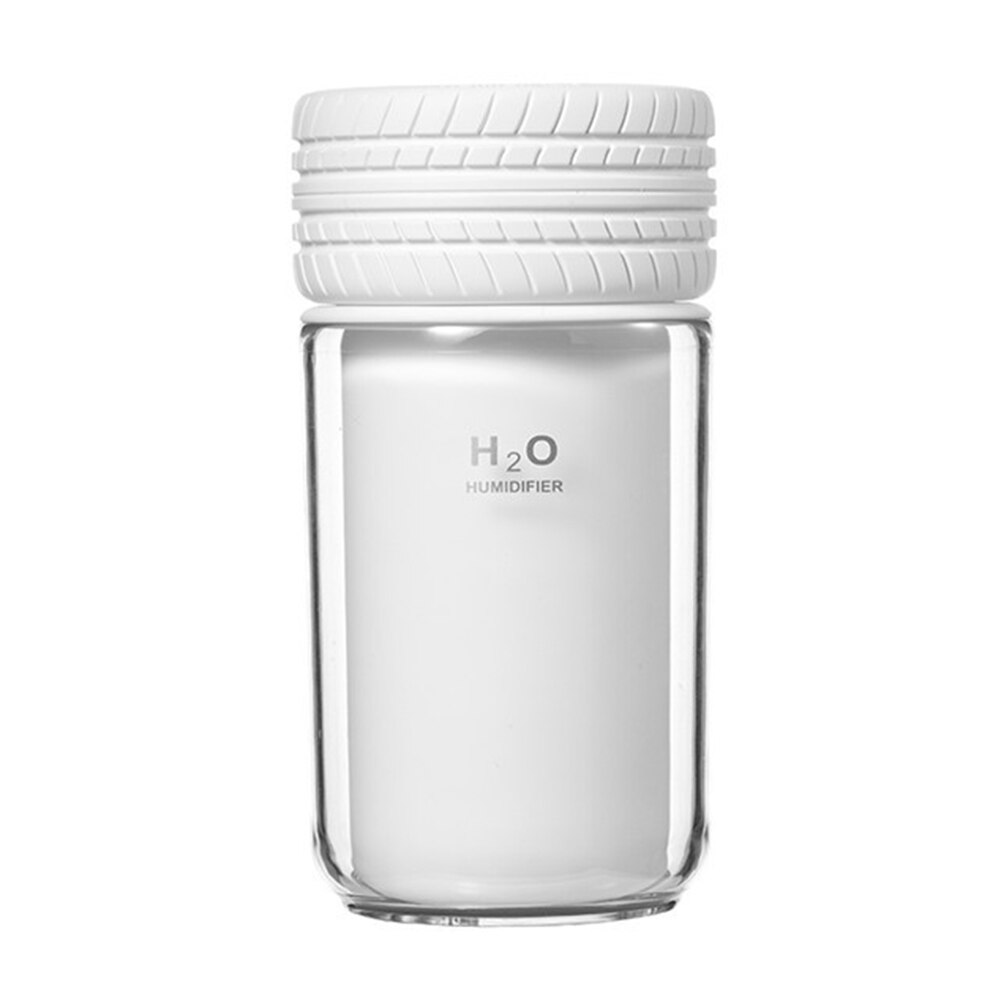 Ультразвуковий зволожувач повітря Humidifier Tire Н2О USB з підсвічуванням Білий Ультразвуковий зволожувач повітря Humidifier Tire Н2О USB з підсвічуванням Білий