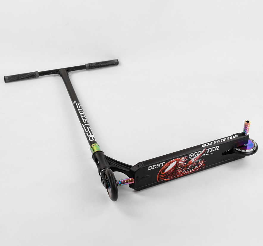 Самокат трюковый Best Scooter 97683 SIMBIOTE HIC-система/пеги/алюминиевый диск и дека (102305) Самокат трюковый Best Scooter 97683 SIMBIOTE HIC-система/пеги/алюминиевый диск и дека (102305)