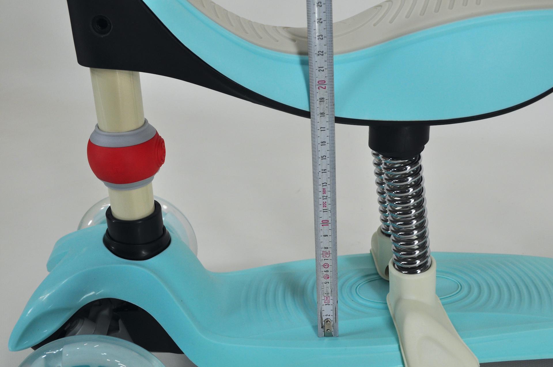 Самокат біговел Maraton Credo 3в1 дитячий триколісний з сидінням та батьківською ручкою Бірюзовий - фото 14 Самокат біговел Maraton Credo 3в1 дитячий триколісний з сидінням та батьківською ручкою Бірюзовий - фото 14