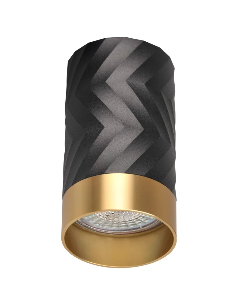 Точечный светильник Goldlux 323521 Arras GU10 1x10W IP20 BK (051591)