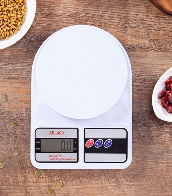 Ваги кухонні електронні Kitchen SF-400 з екраном з точним вимірюванням від 1 г до 10 кг Білий (1200) - фото 2 Ваги кухонні електронні Kitchen SF-400 з екраном з точним вимірюванням від 1 г до 10 кг Білий (1200) - фото 2