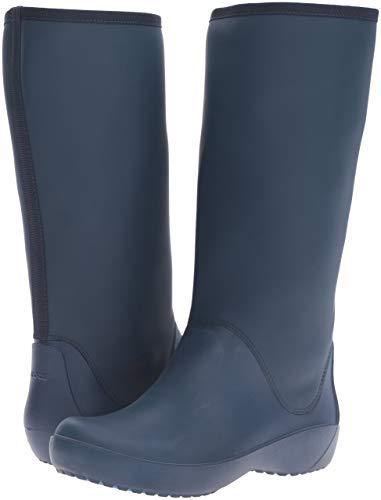 Crocs RainFloe Tall Boot M5W7 . 37 24 Navy