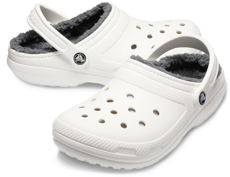 Сабо утеплені Crocs Classic Lined Clog - р. 40-41 Білий (12657)