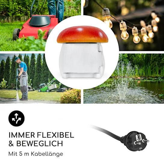 Розетка садова Waldbeck Power Mushroom Smart Garden Socket Wi-Fi Control Гриб 3680 Вт (10038628) - фото 3