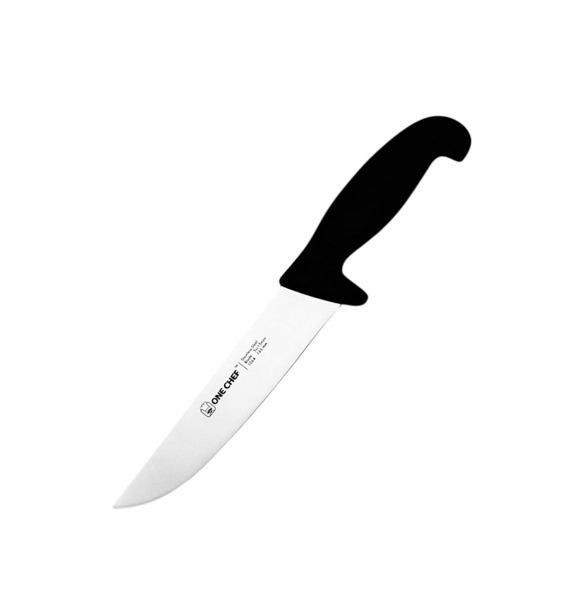Ніж для обробки м'яса One Chef 16,5 см Чорний (106416)