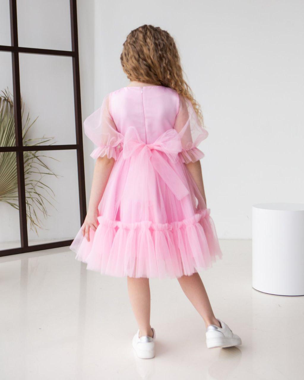 Платье праздничное для девочки 140 см Розовый (2228297068) - фото 10 Платье праздничное для девочки 140 см Розовый (2228297068) - фото 10