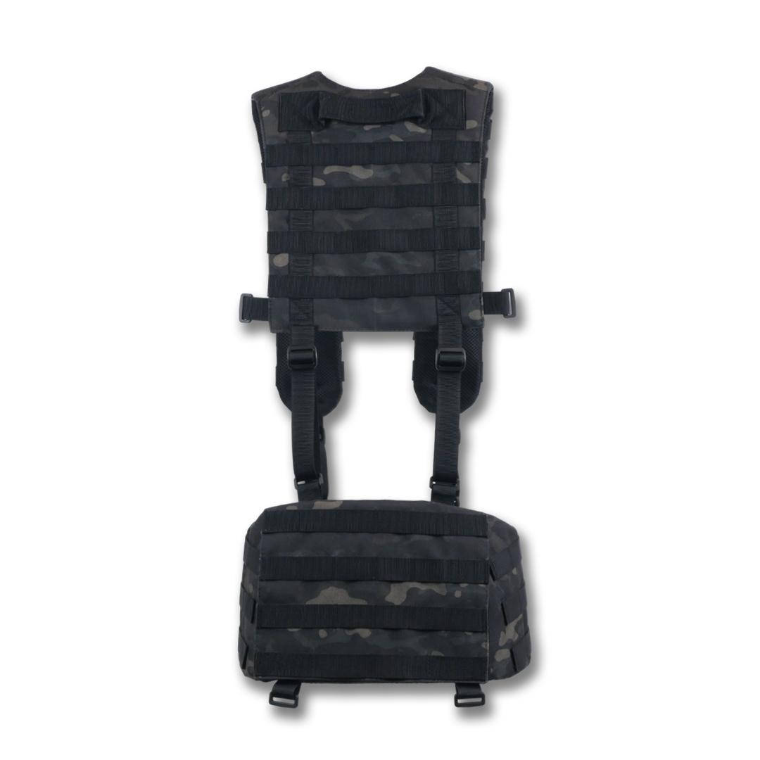 Ремінно-плечова система Kiborg R-1 gen.2 M Чорний мультикам (21063410) - фото 4 Ремінно-плечова система Kiborg R-1 gen.2 M Чорний мультикам (21063410) - фото 4