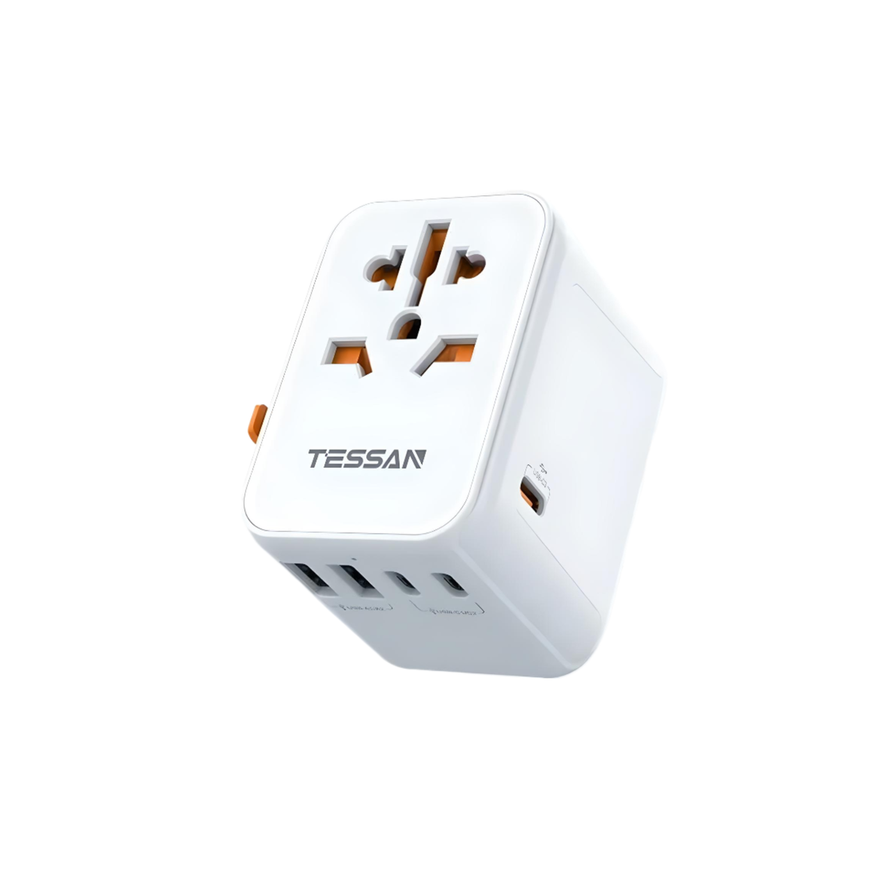 Пристрій зарядний TESSAN GM-636 2 USB/3 Type-C 10A 2500W 35W White (2308117927) Пристрій зарядний TESSAN GM-636 2 USB/3 Type-C 10A 2500W 35W White (2308117927)