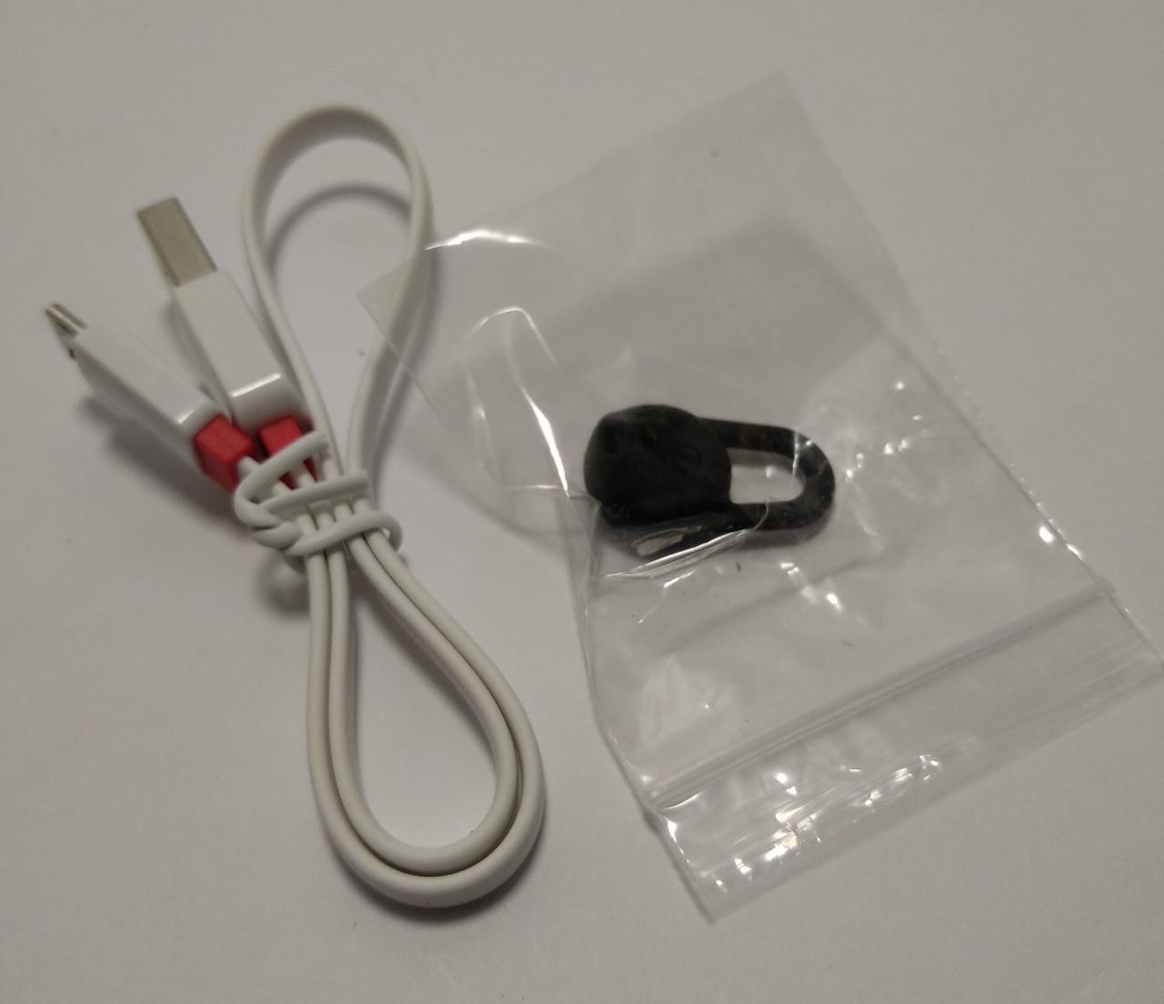 Bluetooth-гарнитура Awei A850BL 4.1 микрофон аккумуляторная 100 mAh до 4 ч 10 м 49x17x20 мм 7 г Black (3511369) - фото 9