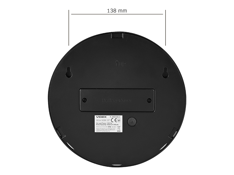 Светильник автономный настенный Videx VL-BHSO-002-S 500Lm 5000K IP54 (8105) - фото 8