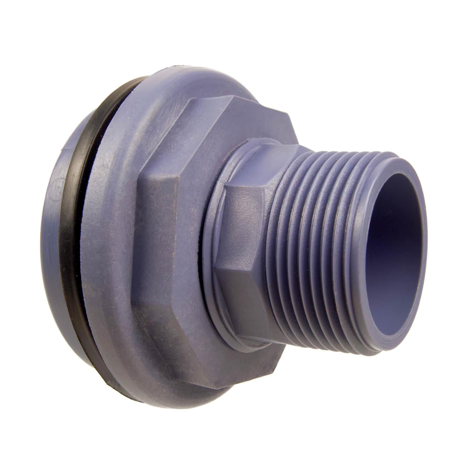 Врезка в бак пластик 1 1/4" (00-00009045)