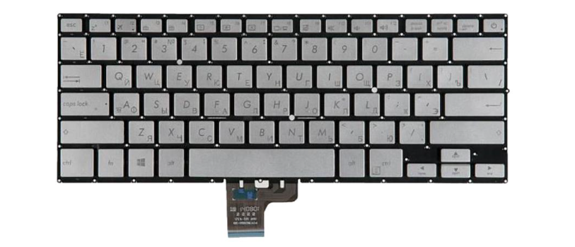 Клавиатура для ноутбука Asus NX500 NX500JKA матовая (0KNB0-D620RU00)