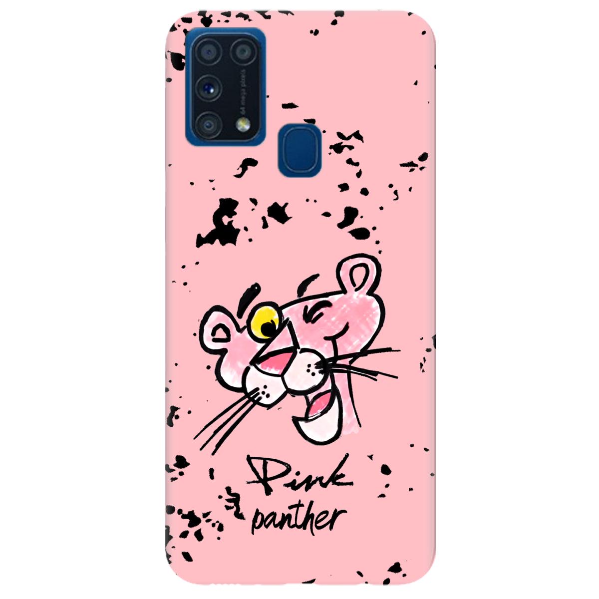 Силіконовий чохол Zorrov для Samsung Galaxy M31 - Pink Panther (14190070262117622)