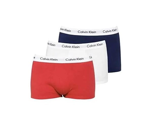 Набор трусов боксеров мужских Calvin Klein men boxer 3 шт. XL Белый/Красный/Темно-Синий (757657) Набор трусов боксеров мужских Calvin Klein men boxer 3 шт. XL Белый/Красный/Темно-Синий (757657)