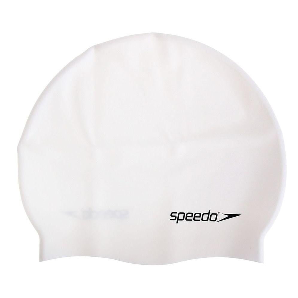 Шапочка для плавания детская Speedo FLAT SILCONE CAP TEAM JU One Size Белый (8-709931959-4)