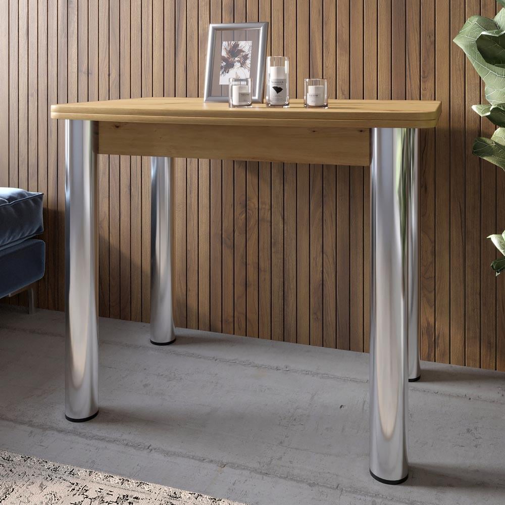 Обідній стіл Lion Нота розкладний 60x90/90x120 см Дуб Артизан (000-000-2622) - фото 2 Обідній стіл Lion Нота розкладний 60x90/90x120 см Дуб Артизан (000-000-2622) - фото 2