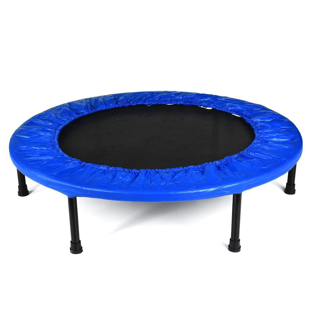 Батут MS 3383-4 d 114 см Чорний/Синій - фото 1 Батут MS 3383-4 d 114 см Чорний/Синій - фото 1