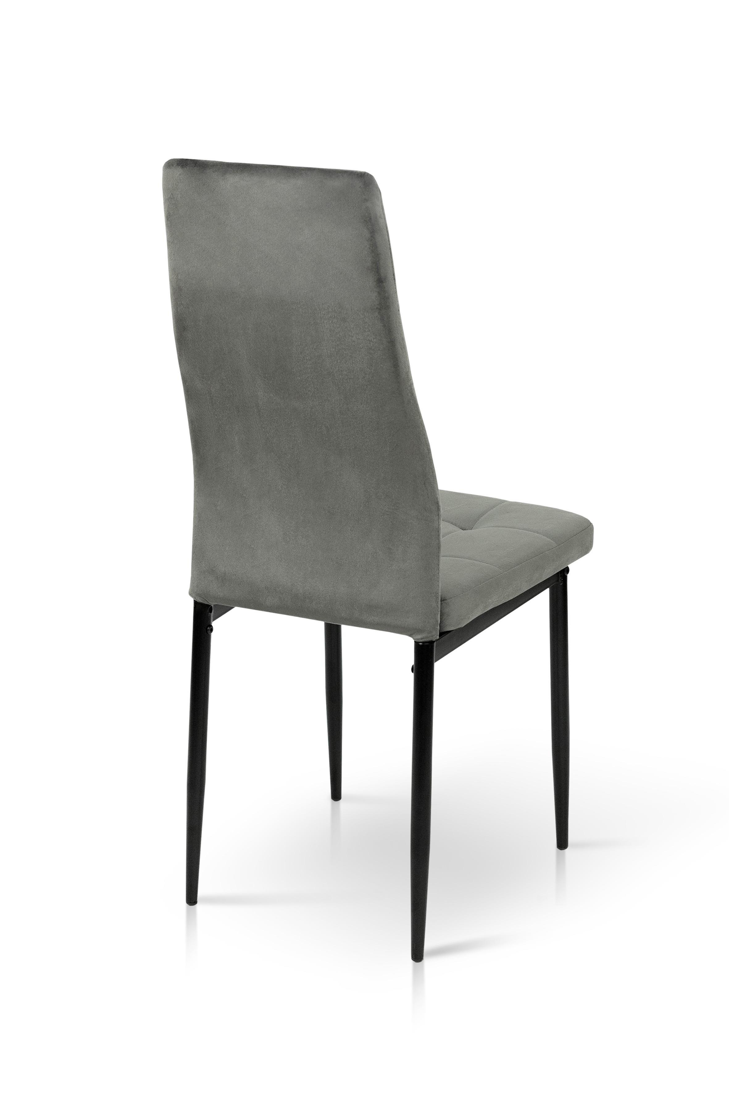 Стілець для кухні та вітальні ГРЕЙС Айс 410х980х510 мм Чорний/Графіт (GAА0056132) - фото 5 Стілець для кухні та вітальні ГРЕЙС Айс 410х980х510 мм Чорний/Графіт (GAА0056132) - фото 5