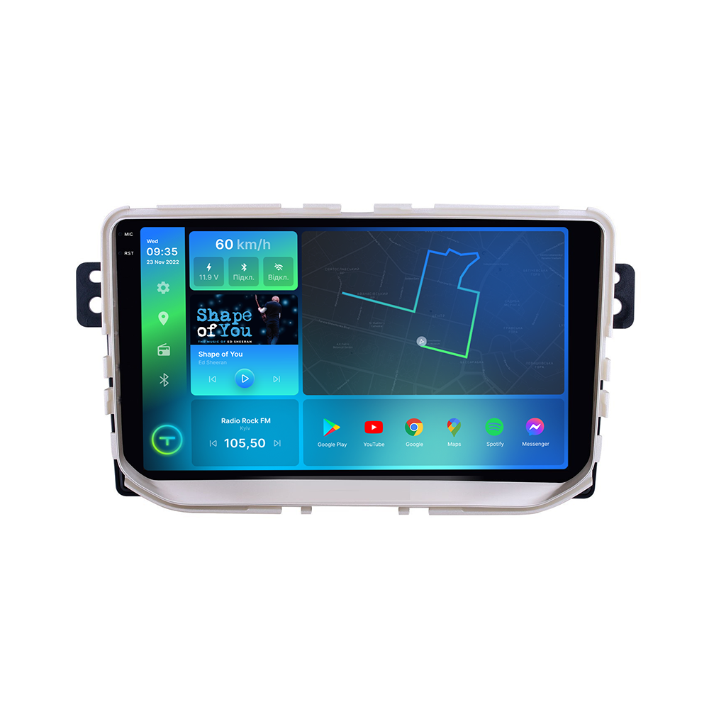 Автомагнитола штатная Torssen 2K F9332 для Great Wall Hover H2 2014-2017 г. 4G/Carplay/DSP 3/32 GB 9" (202301033)